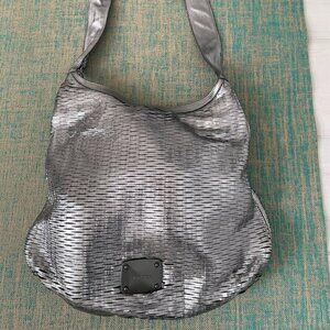 Jimmy Choo Silver Metallic Handbag